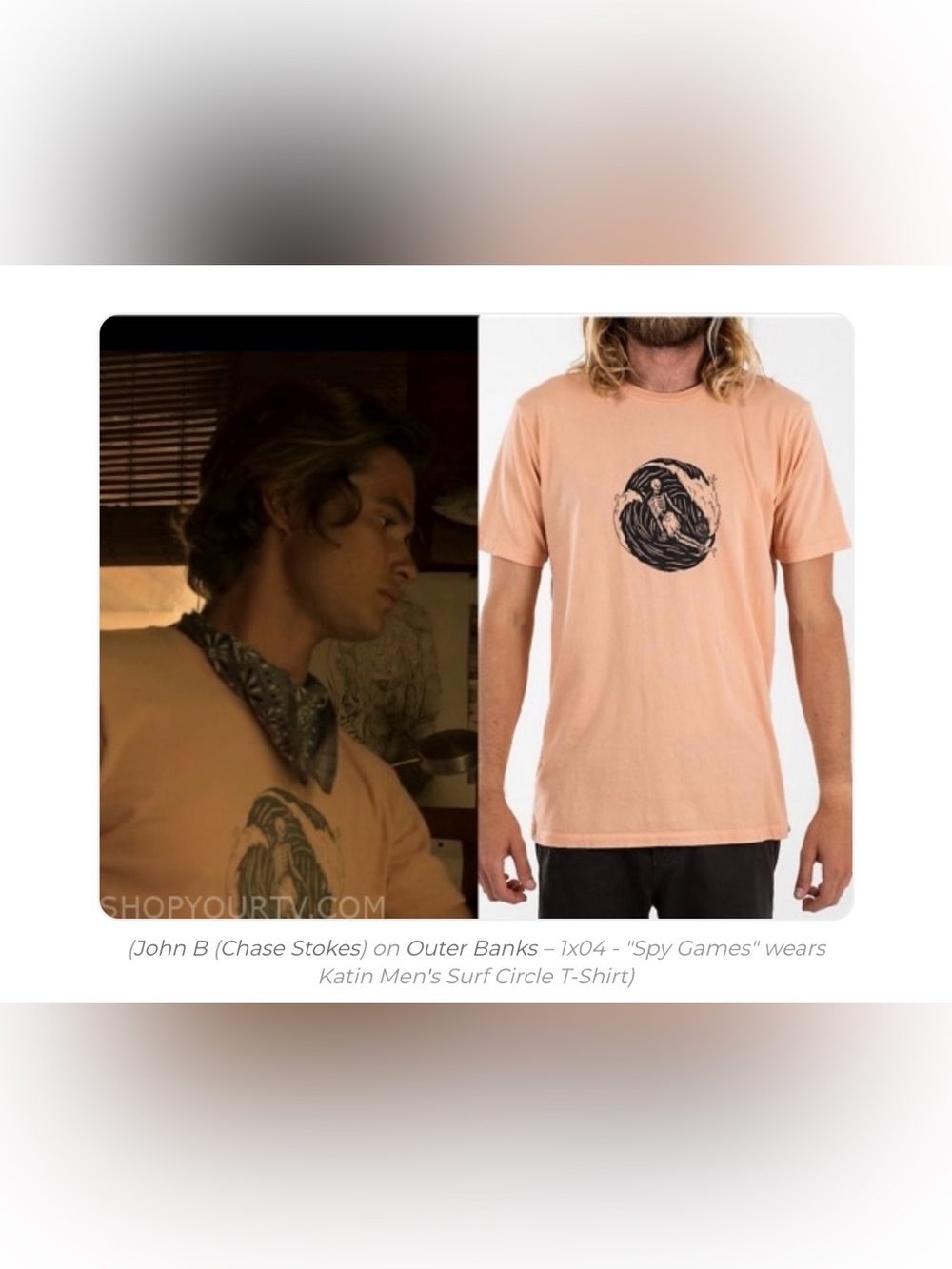 ASO John B in Outer Banks Katin T-Shirt
